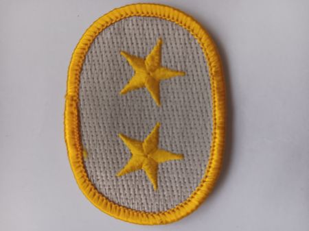 2 STAR HASH MARK - "MCSO" MARICOPA COUNTY SHERIFF